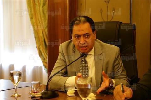 احمد عماد وزير الصحة فى لجنة الصحة بمجلس النواب تصوير لبنى طارق